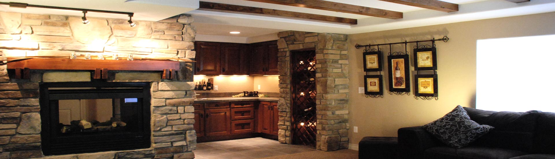 Make your basement an extension of your home.